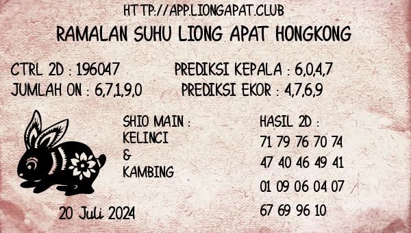 Prediksi Hongkong